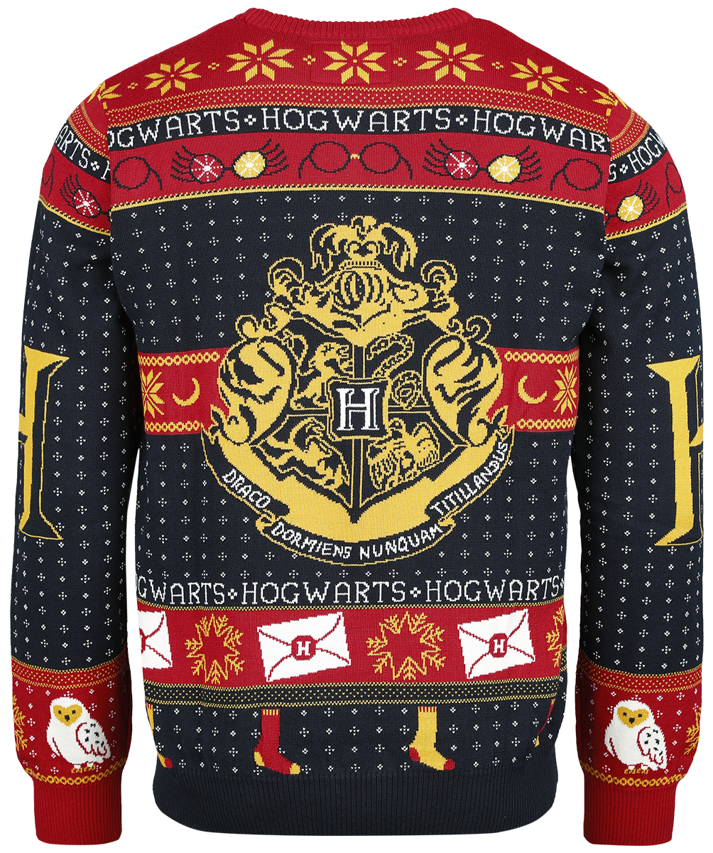 Pull de Noël  de Harry Potter - Poudlard - S à 3XL - pour Unisexe - multicolore - Harry Potter - View 2