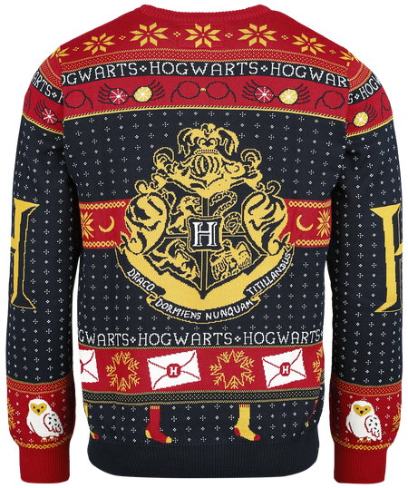 Pull de Noël  de Harry Potter - Poudlard - S à 3XL - pour Unisexe - multicolore - Harry Potter - View 2