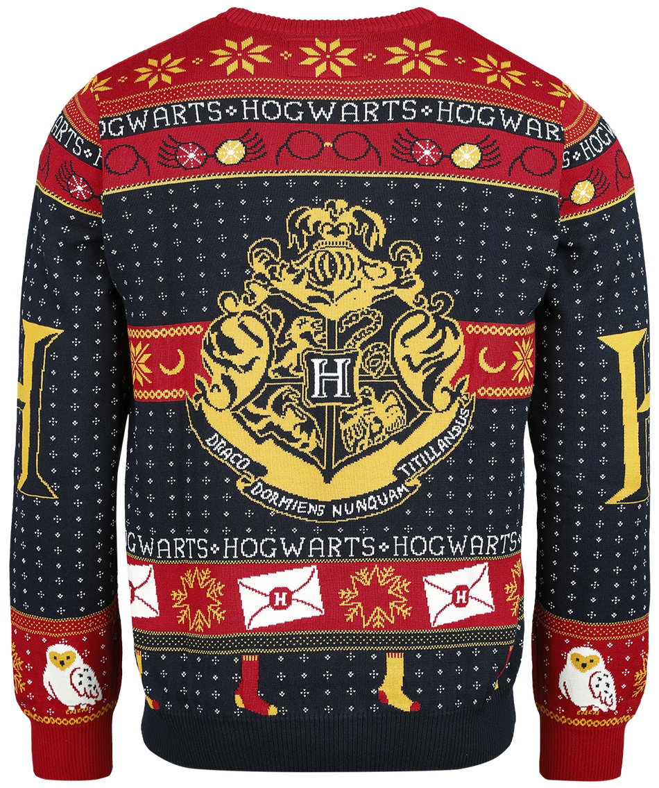 Pull de Noël  de Harry Potter - Poudlard - S à 3XL - pour Unisexe - multicolore - Harry Potter - View 2