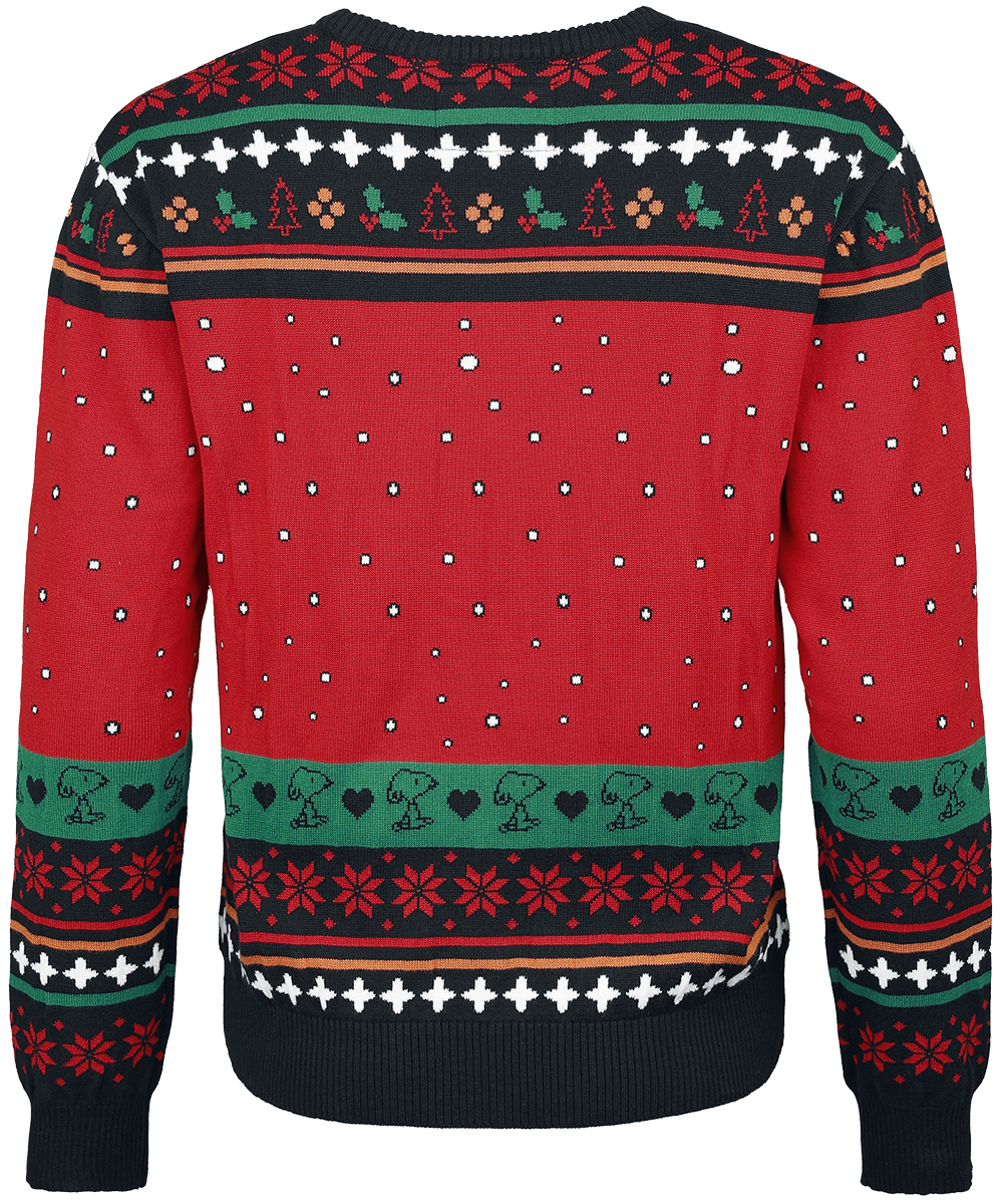 Pull de Noël  de Snoopy - Snoopy And Woodstock - S à 3XL - pour Femme - multicolore - Snoopy - View 2