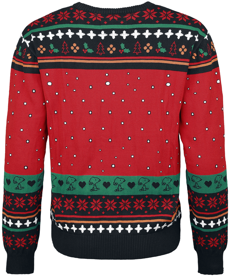 Pull de Noël  de Snoopy - Snoopy And Woodstock - S à 3XL - pour Femme - multicolore - Snoopy - View 2