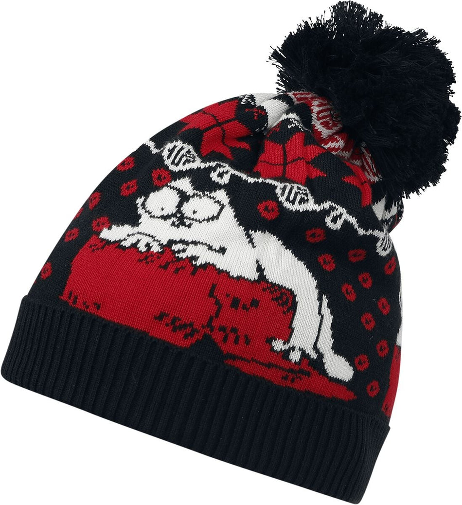 Bonnet  de Simon's Cat - Simon`s Cat - Karton - pour Unisexe - multicolore - Simon's Cat