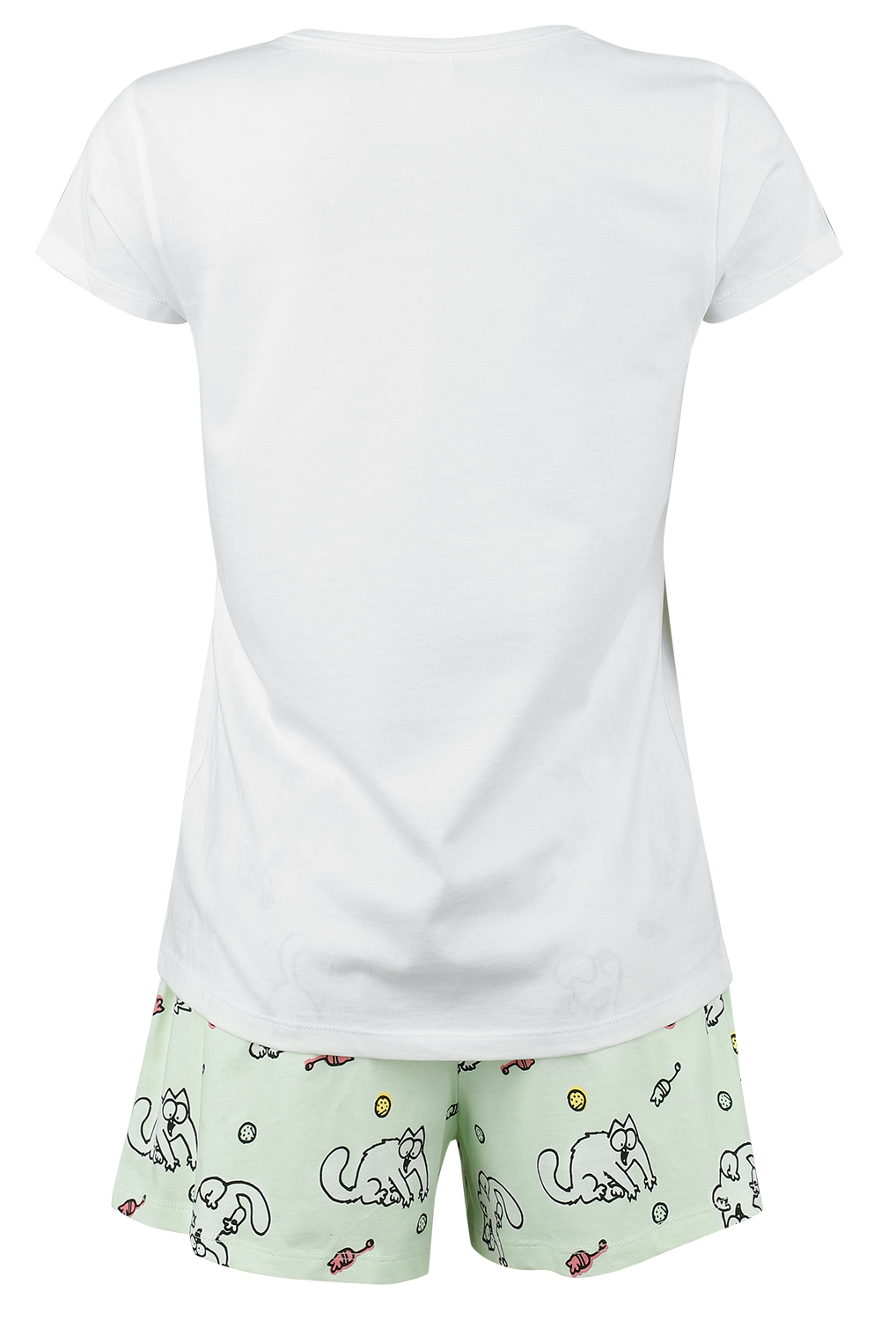 Pyjama  de Simon's Cat - Life Is Better With A Cat. - S à 3XL - pour Femme - multicolore - Simon's Cat - View 2