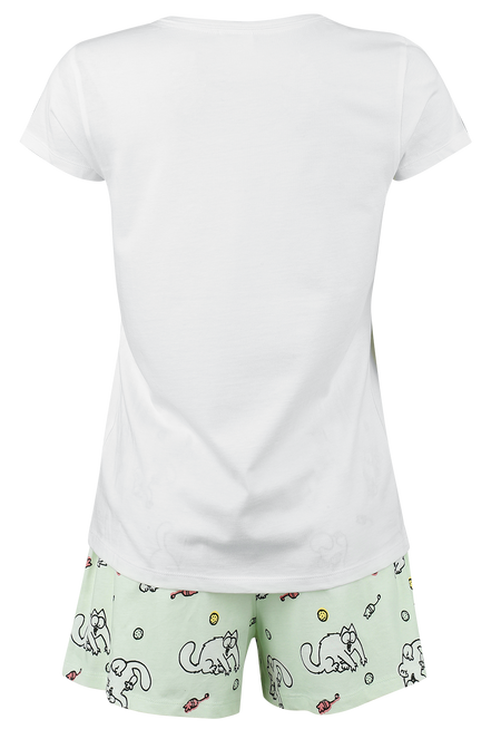 Pyjama  de Simon's Cat - Life Is Better With A Cat. - S à 3XL - pour Femme - multicolore - Simon's Cat - View 2
