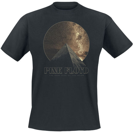 T-Shirt Manches courtes  de Pink Floyd - Pyramid Circle - S à 3XL - pour Homme - noir - Pink Floyd