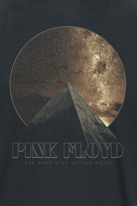 T-Shirt Manches courtes  de Pink Floyd - Pyramid Circle - S à 3XL - pour Homme - noir - Pink Floyd - View 2