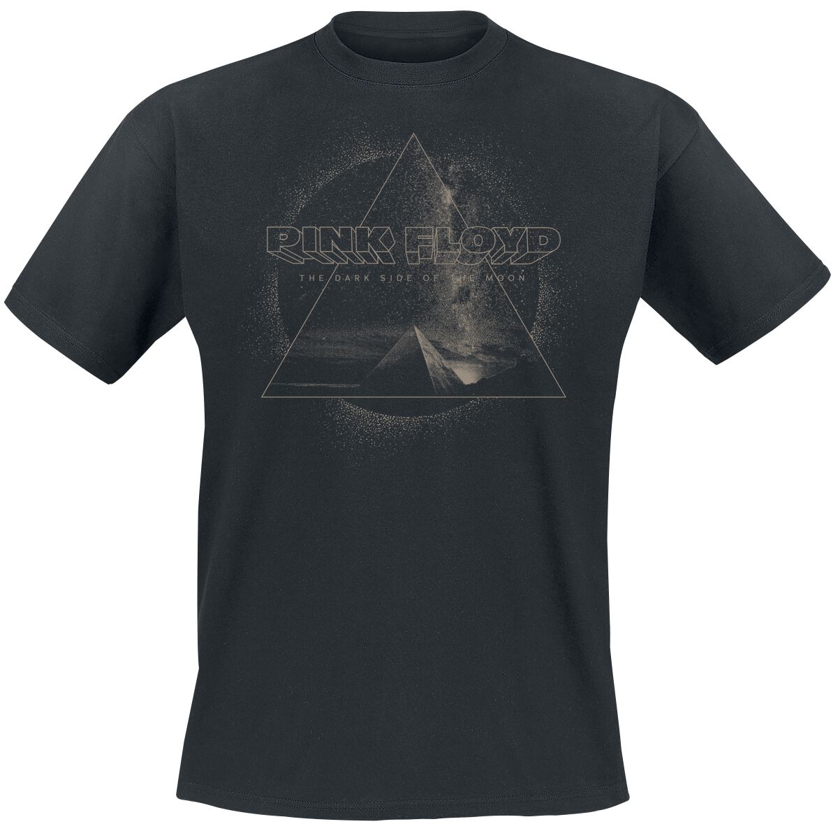 T-Shirt Manches courtes  de Pink Floyd - Pyramid Triangle - S à 3XL - pour Homme - noir - Pink Floyd