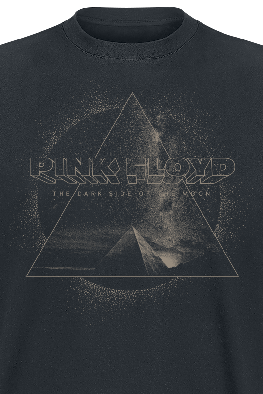 T-Shirt Manches courtes  de Pink Floyd - Pyramid Triangle - S à 3XL - pour Homme - noir - Pink Floyd - View 2