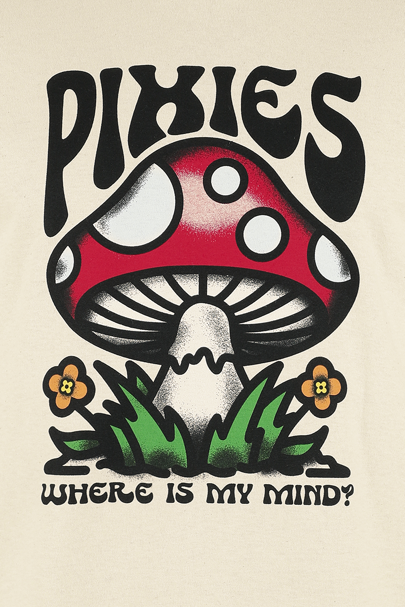 T-Shirt Manches courtes  de Pixies - Mindshroom - S à 3XL - pour Homme - naturel - Pixies - View 2