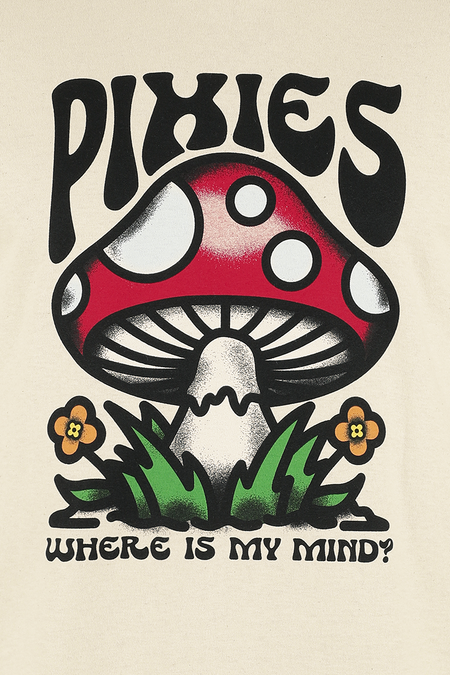 T-Shirt Manches courtes  de Pixies - Mindshroom - S à 3XL - pour Homme - naturel - Pixies - View 2
