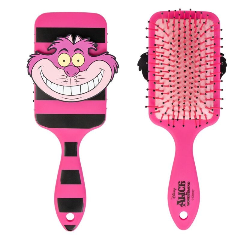 Brosse à cheveux Disney de Alice Au Pays Des Merveilles - Le Chat Du Cheshire - pour Femme - rose/noir - Alice Au Pays Des Merveilles