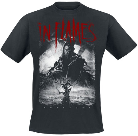 T-Shirt Manches courtes  de In Flames - In The Dark - S à 3XL - pour Homme - noir - In Flames