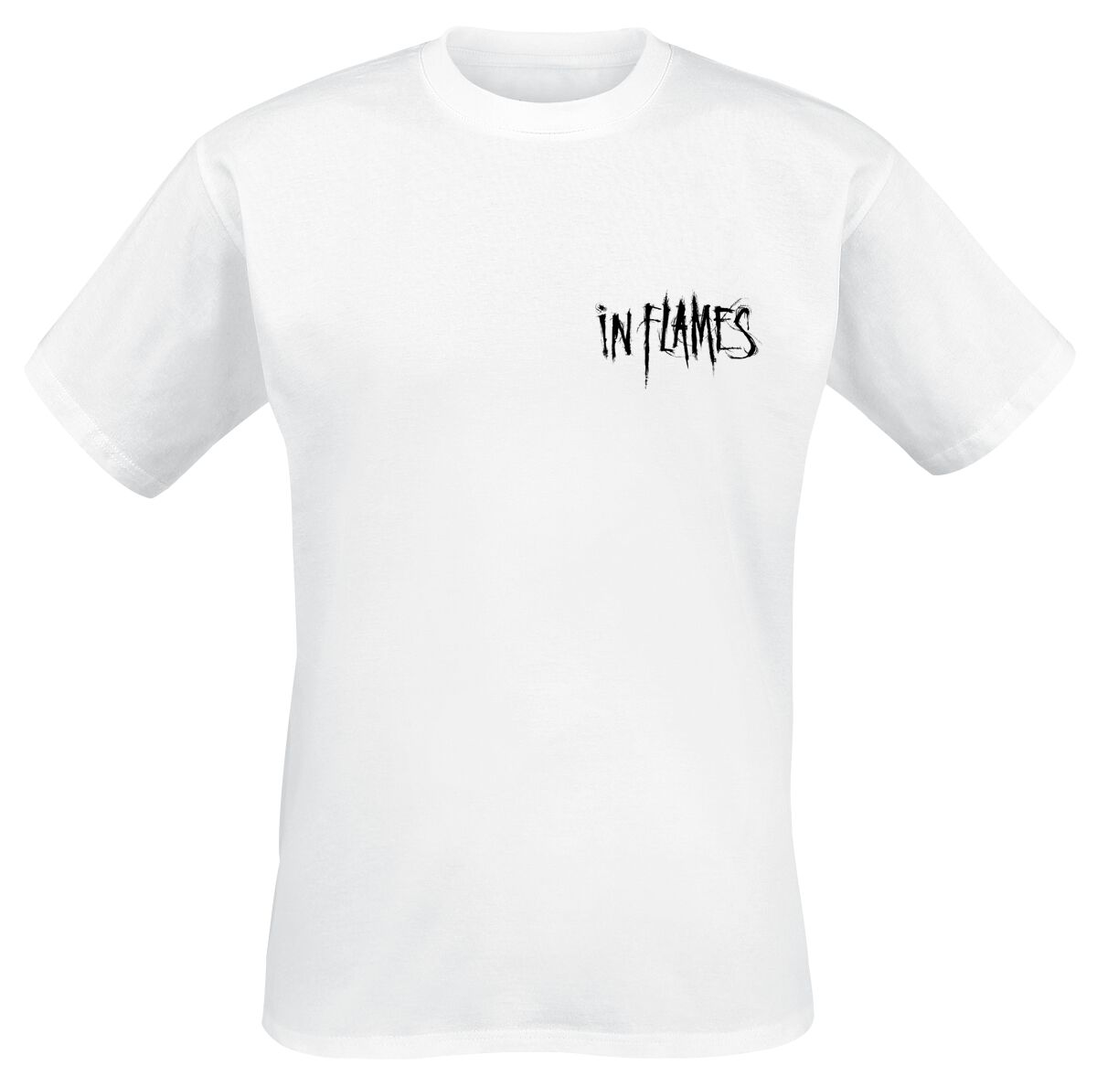 T-Shirt Manches courtes  de In Flames - Countdown - S à 3XL - pour Homme - blanc - In Flames