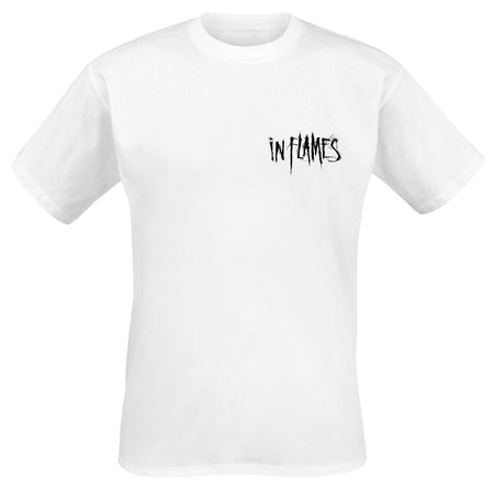 T-Shirt Manches courtes  de In Flames - Countdown - S à 3XL - pour Homme - blanc - In Flames