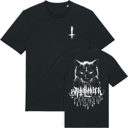 T-Shirt Manches courtes Gothic de Brutal Knack - The Cat From Hell Shirt - S à 3XL - pour Homme - noir - Brutal Knack