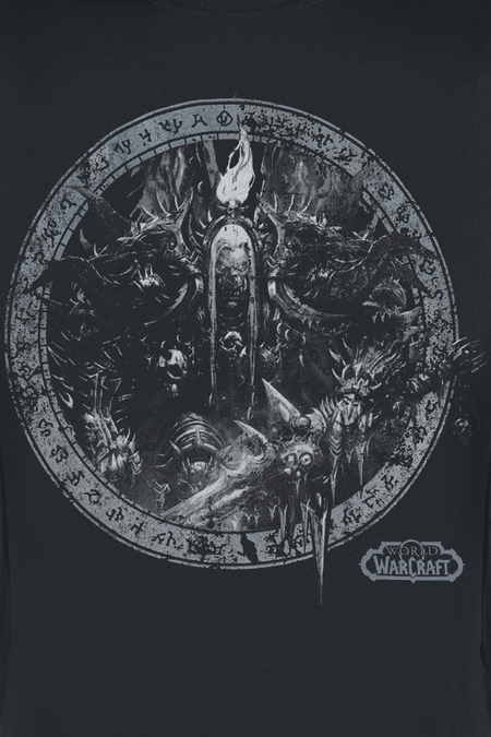 T-Shirt Manches courtes Gaming de World Of Warcraft - Orc - S à XXL - pour Homme - noir - World Of Warcraft - View 2