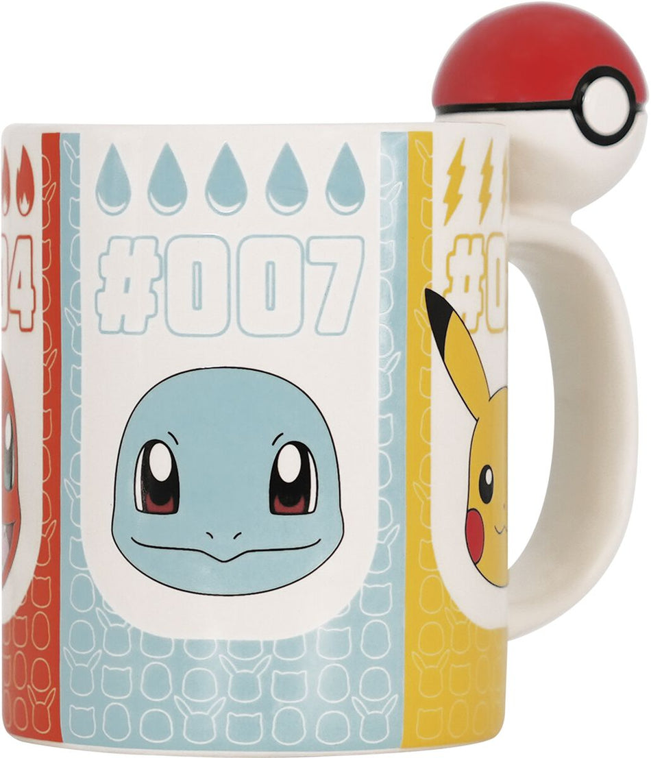 Mug Gaming de Pokémon - Pokéball - Mug 3D - pour Unisexe - multicolore - Pokémon
