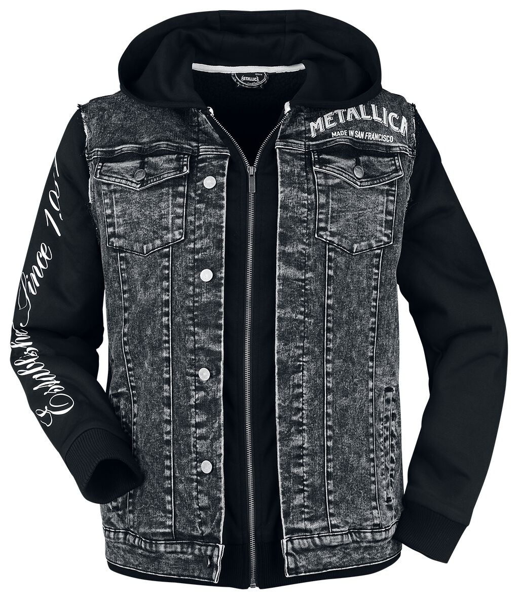 Veste mi-saison  de Metallica - EMP Signature Collection - M à 3XL - pour Homme - gris/noir - metallica