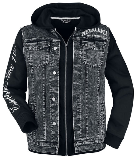Veste mi-saison  de Metallica - EMP Signature Collection - M à 3XL - pour Homme - gris/noir - metallica