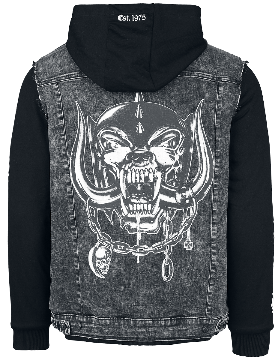 Veste mi-saison  de Motörhead - EMP Signature Collection - M à 3XL - pour Homme - gris/noir - Motörhead - View 2
