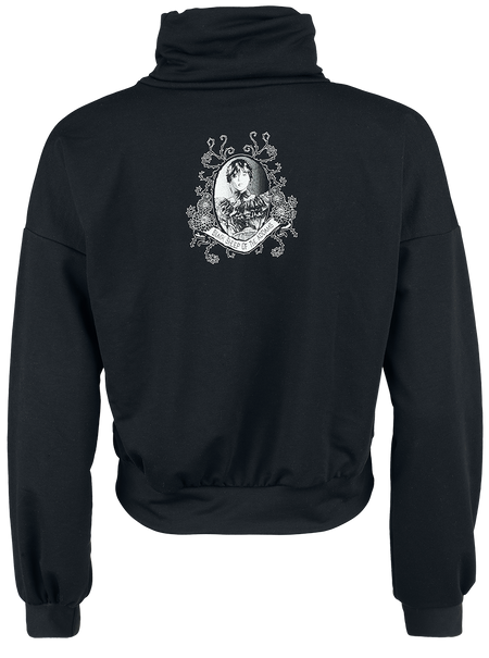 Sweat-shirt Gothic de Wednesday - Be the black sheep - S à XXL - pour Femme - noir - Wednesday - View 2
