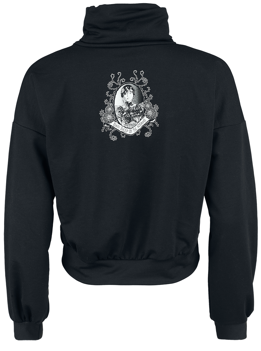 Sweat-shirt Gothic de Wednesday - Be the black sheep - S à XXL - pour Femme - noir - Wednesday - View 2