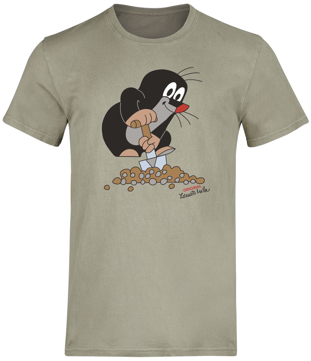 T-Shirt Manches courtes  de The Little Mole - Der kleine fleißige Maulwurf - S à 3XL - pour Homme - vert - The Little Mole