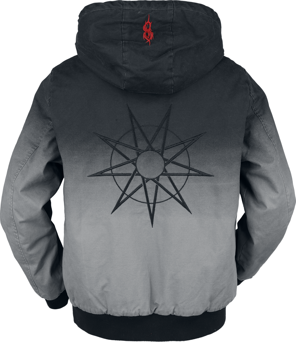 Veste d'hiver  de Slipknot - EMP Signature Collection - M à L - pour Homme - gris/noir - Slipknot - View 2