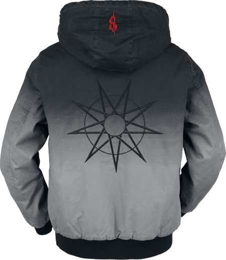 Veste d'hiver  de Slipknot - EMP Signature Collection - M à L - pour Homme - gris/noir - Slipknot - View 2