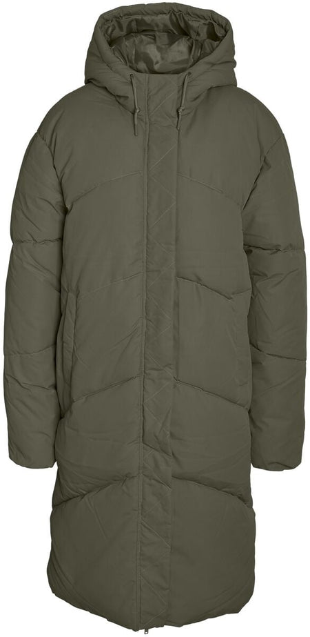 Manteaux  de Noisy May - NMTenna L/S NOOS - Veste Longue - XS à M - pour Femme - olive - Noisy May