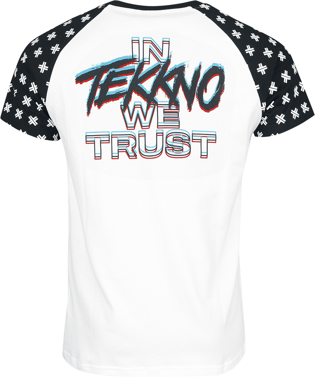 T-Shirt Manches courtes  de Electric Callboy - EMP Signature Collection - S à XXL - pour Homme - blanc/noir - Electric Callboy - View 2