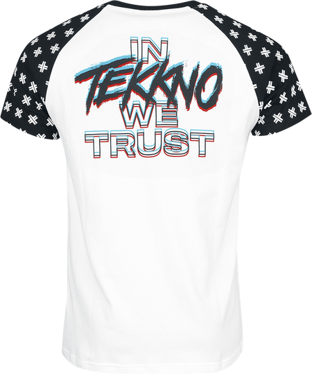 T-Shirt Manches courtes  de Electric Callboy - EMP Signature Collection - S à XXL - pour Homme - blanc/noir - Electric Callboy - View 2