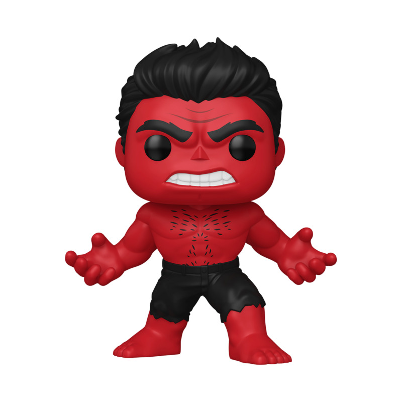 Captain America - Captain America : Brave New World - Red Hulk (Super Pop!) - Funko Pop! n°1364 - Funko Pop! - Funko Shop Europe - Captain America - View 2