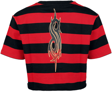 T-Shirt Manches courtes  de Slipknot - EMP Signature Collection - S à 3XL - pour Femme - rouge/noir - Slipknot - View 2