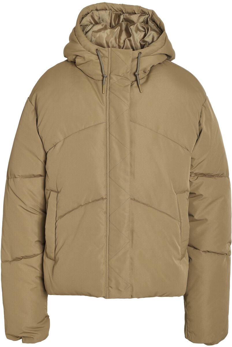 Veste d'hiver  de Noisy May - NMTenna L/S Short Jacket NOOS - XS à XL - pour Femme - beige - Noisy May