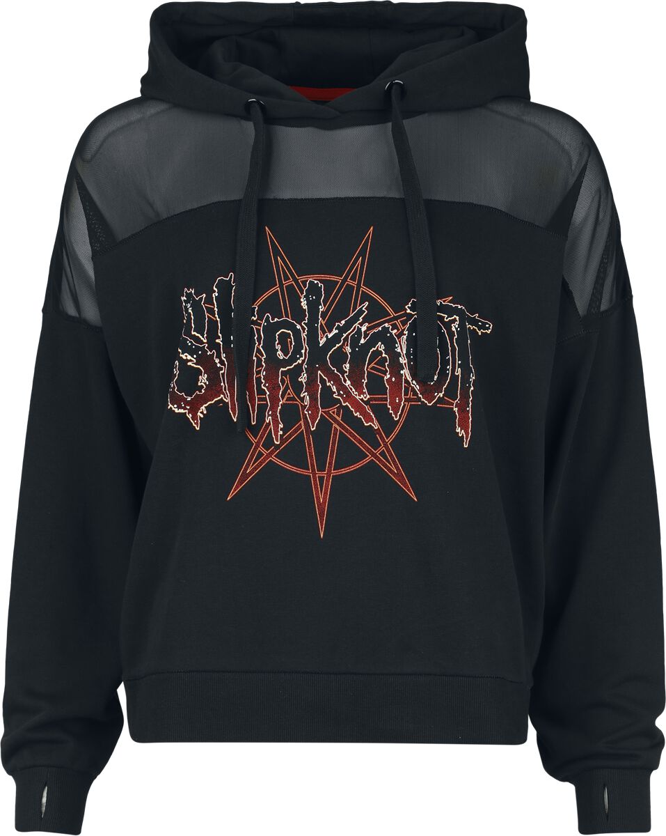 Sweat-shirt à capuche  de Slipknot - EMP Signature Collection - S à 3XL - pour Femme - noir - Slipknot
