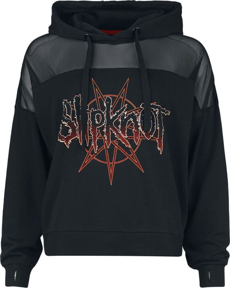 Sweat-shirt à capuche  de Slipknot - EMP Signature Collection - S à 3XL - pour Femme - noir - Slipknot