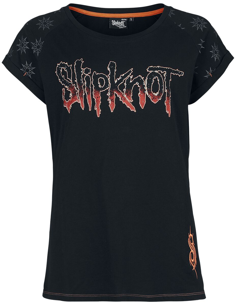 T-Shirt Manches courtes  de Slipknot - EMP Signature Collection - M - pour Femme - noir - Slipknot