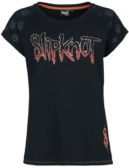 T-Shirt Manches courtes  de Slipknot - EMP Signature Collection - M - pour Femme - noir - Slipknot