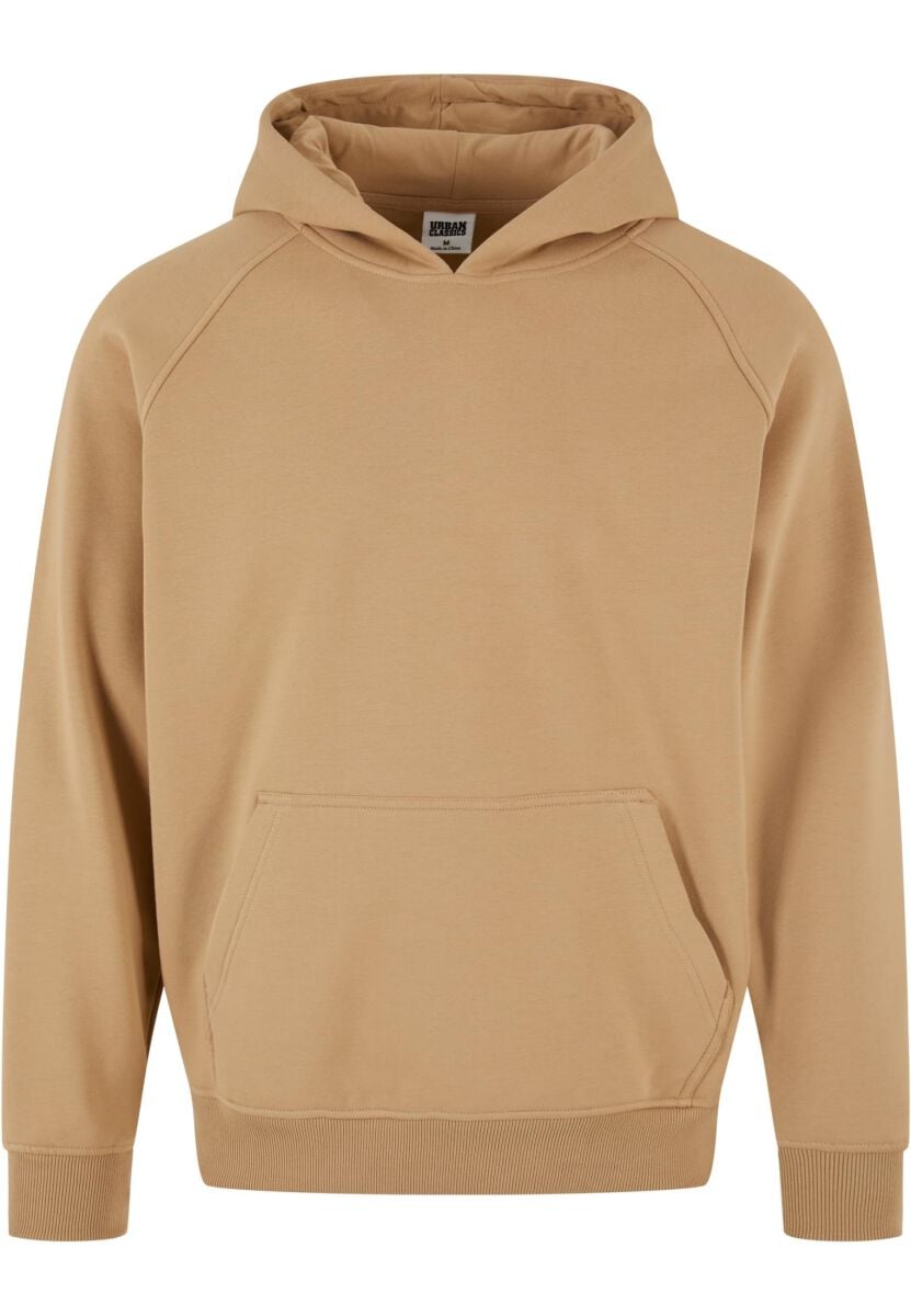 Sweat-shirt à capuche  de Urban Classics - Sweat à Capuche Cosy Raglan - S à L - pour Homme - beige - Urban Classics