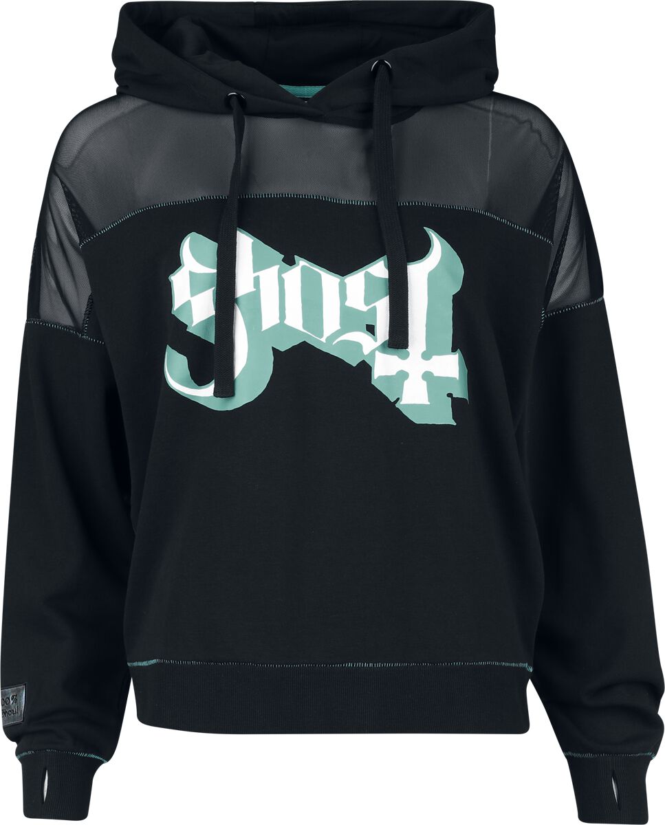 Sweat-shirt à capuche  de Ghost - EMP Signature Collection - S à L - pour Femme - noir - Ghost