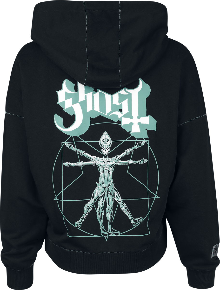 Sweat-shirt à capuche  de Ghost - EMP Signature Collection - S à L - pour Femme - noir - Ghost - View 2