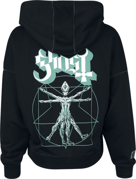 Sweat-shirt à capuche  de Ghost - EMP Signature Collection - S à L - pour Femme - noir - Ghost - View 2