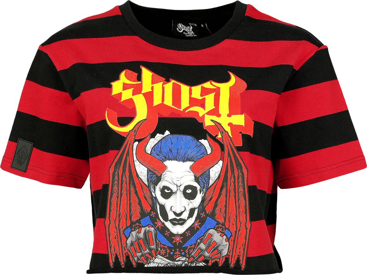 T-Shirt Manches courtes  de Ghost - EMP Signature Collection - S à XL - pour Femme - rouge/noir - Ghost
