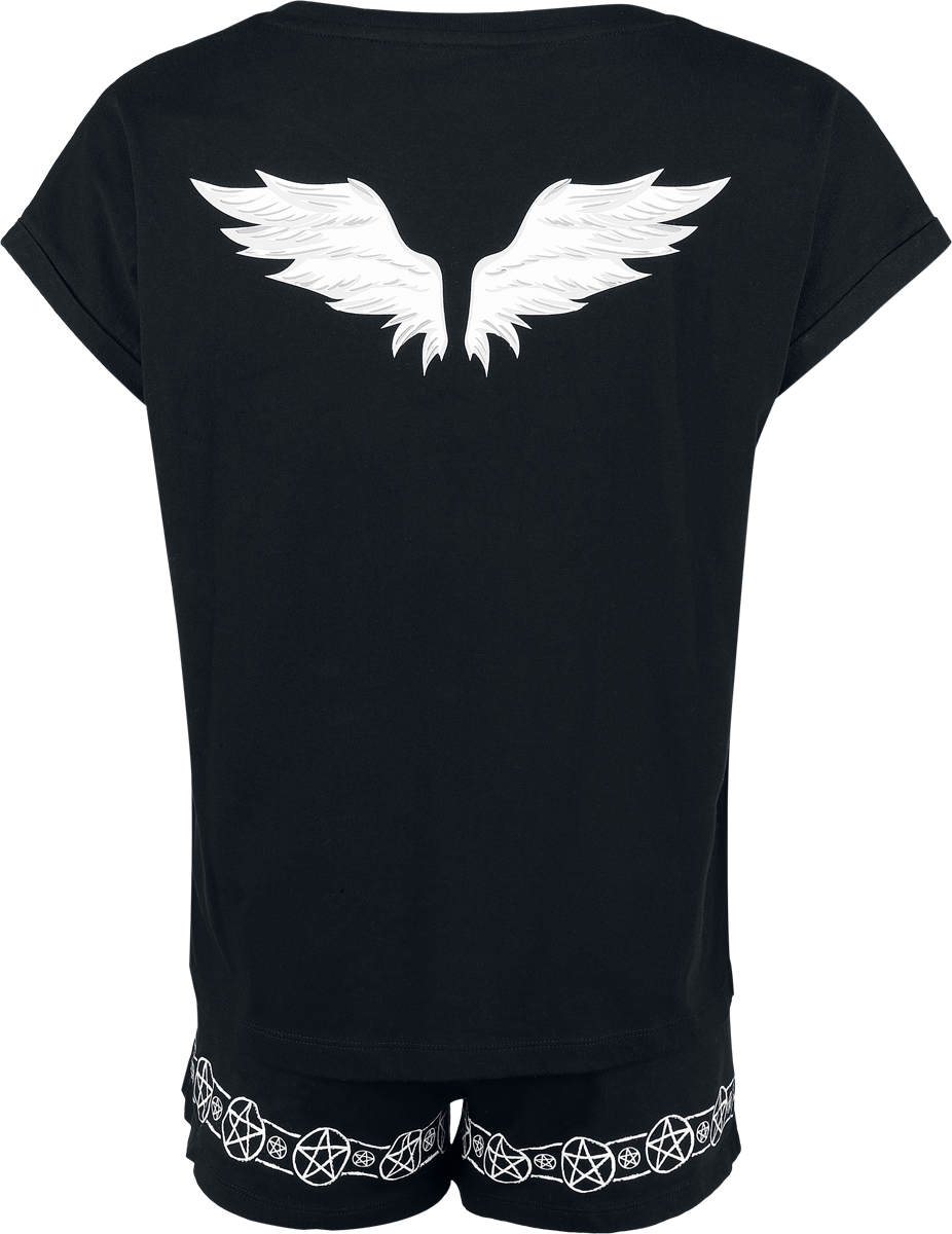 Pyjama  de Supernatural - S à XXL - pour Femme - noir - Supernatural - View 2