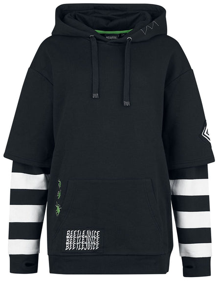 Sweat-shirt à capuche  de Beetlejuice - Strange And Unusual - S à XXL - pour Femme - noir - Beetlejuice