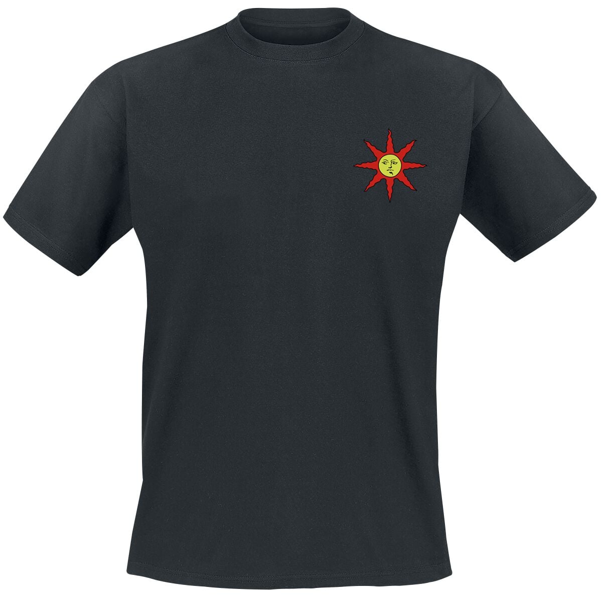 T-Shirt Manches courtes Gaming de Dark Souls - Praise the Sun - S à XXL - pour Homme - noir - Dark Souls
