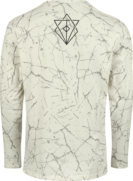 T-shirt manches longues  de In Flames - EMP Signature Collection - Oversize - S à XXL - pour Homme - blanc cassé - In Flames - View 2