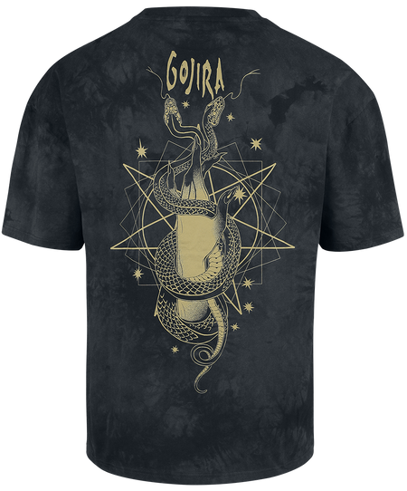 T-Shirt Manches courtes  de Gojira - EMP Signature Collection - S à 3XL - pour Homme - gris foncé/noir - Gojira - View 2