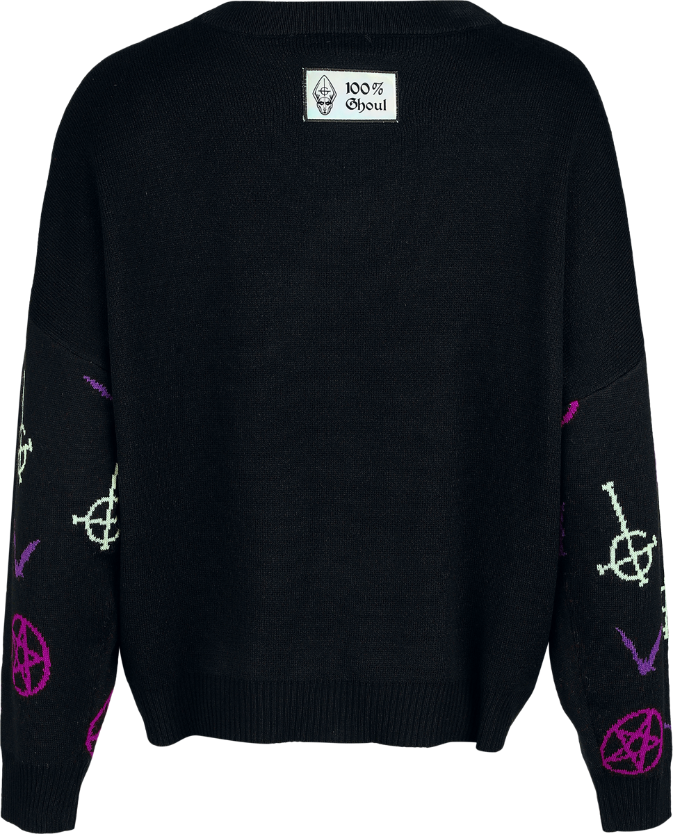 Pull tricoté  de Ghost - EMP Signature Collection - S à XXL - pour Femme - multicolore - Ghost - View 2